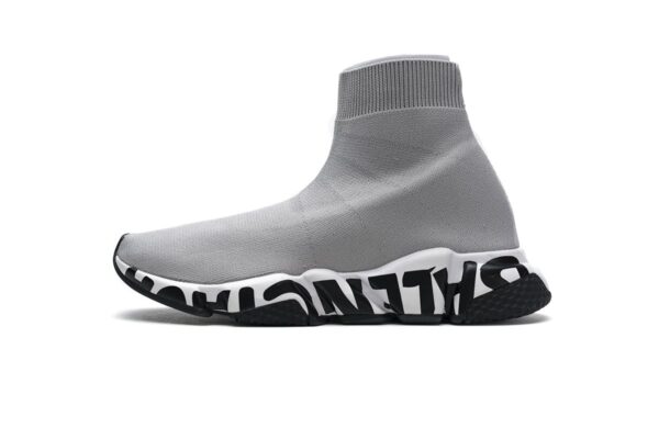 Balenciaga Stretch Mesh High Top Sneaker Grey