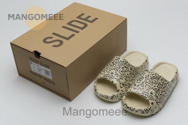 FW6345 adidas Yeezy Slide “Graffiti” - Image 3