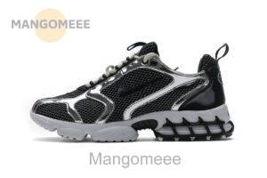 CU1854-001 Stussy x Nike Air Zoom Spiridon Cage 2 Black Silver