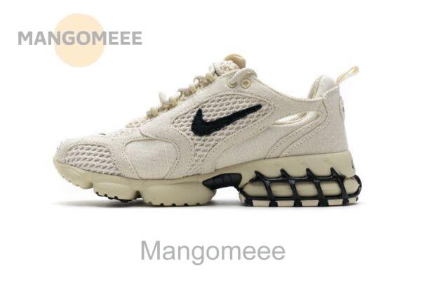 CQ5486-200 Stussy X Nike Air Zoom Spiridon Caged 2 Fossil - Image 15