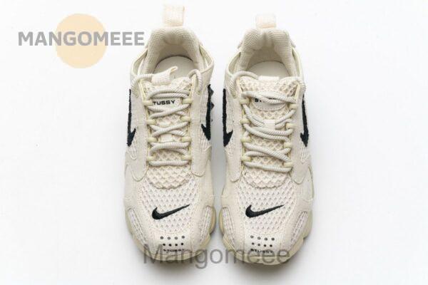 CQ5486-200 Stussy X Nike Air Zoom Spiridon Caged 2 Fossil - Image 6