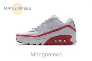 CJ7197-103 Undefeated x Nike Air Max 90 White Red