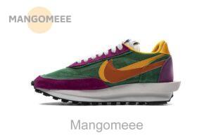 Sacai x Nike LDWaffle GreenPinkOrange BV0073-301