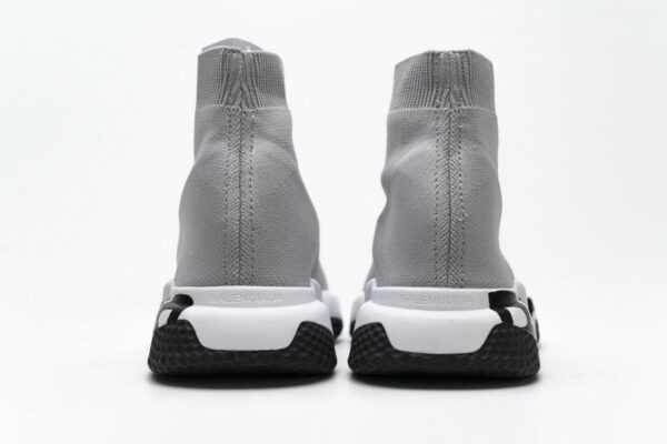 Balenciaga Stretch Mesh High Top Sneaker Grey - Image 7