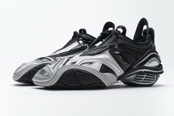 Balenciaga Tyrex 5.0 Sneaker Black Silver - Image 6