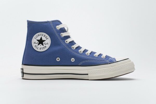 162055C Converse Chuck 70 HI True Navy Black Egret - Image 8