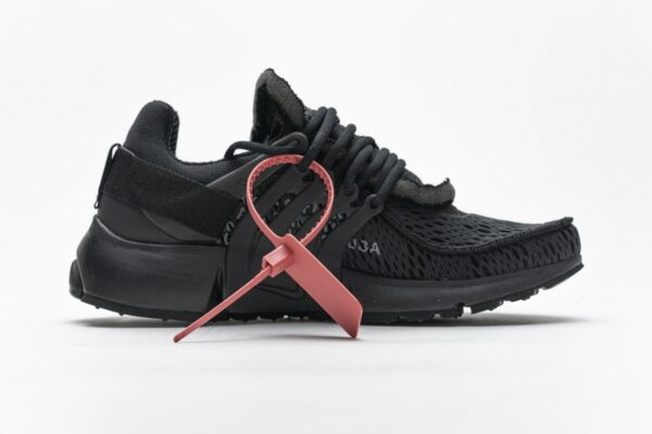 AA3830-002 OFF-WHITE x Nike Air Presto Black - Image 9
