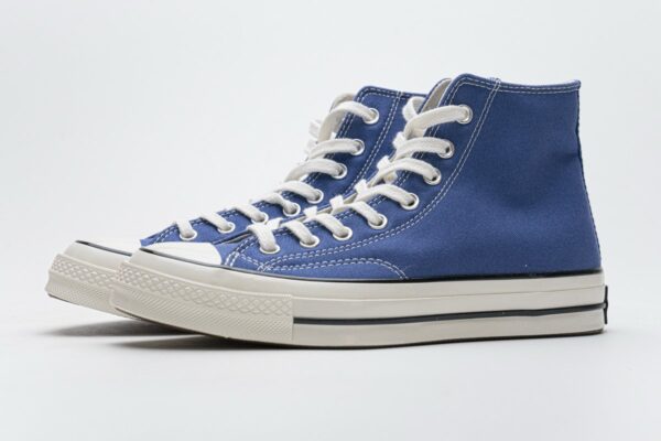 162055C Converse Chuck 70 HI True Navy Black Egret - Image 6