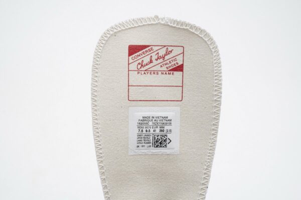 162055C Converse Chuck 70 HI True Navy Black Egret - Image 12