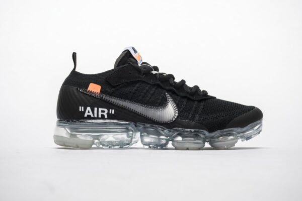 2018 1.0 AA3831-002 Off White x Nike Air VaporMax 2018 'Black White' - Image 5