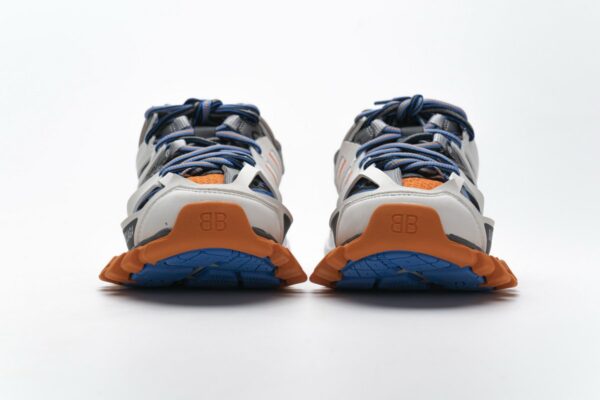542436 W1GB7 7580 Balenciaga Tess S.Blue Orange - Image 5