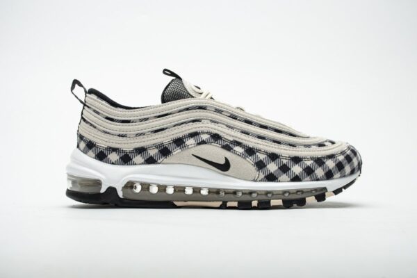 312834-201 Nike Air Max 97 Premium Plaid Light Cream - Image 5