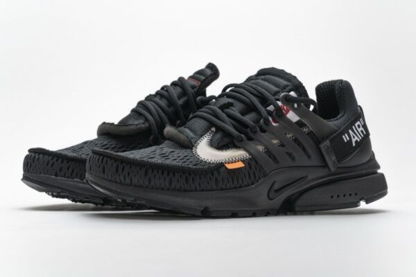 AA3830-002 OFF-WHITE x Nike Air Presto Black - Image 6