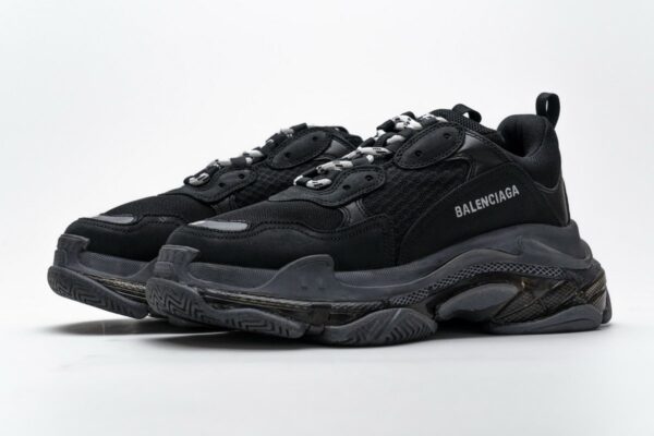 541624 W09O1 1000 Balenciaga Triple S Black - Image 7
