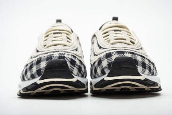312834-201 Nike Air Max 97 Premium Plaid Light Cream - Image 6
