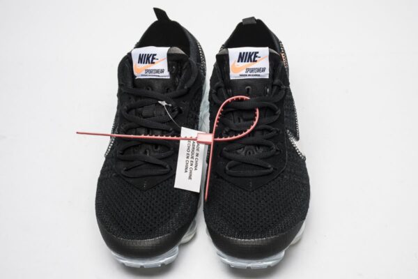 2018 1.0 AA3831-002 Off White x Nike Air VaporMax 2018 'Black White' - Image 2