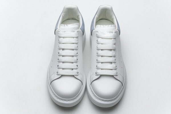 462214 WHGP7 9001 Alexander McQueen Sneaker White Blue - Image 4