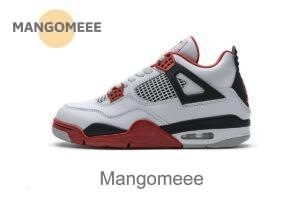 308497-110 Air Jordan 4 Retro Fire Red