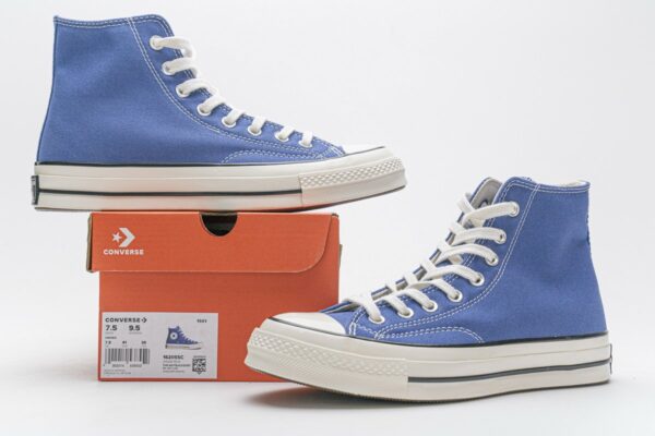 162055C Converse Chuck 70 HI True Navy Black Egret - Image 2