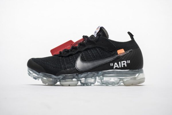 2018 1.0 AA3831-002 Off White x Nike Air VaporMax 2018 'Black White' - Image 4