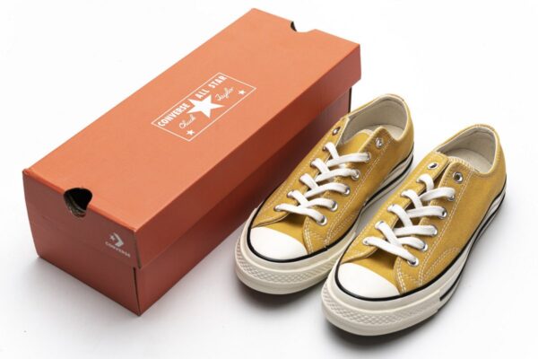 162063C Converse Chuck 70 OX Sunflower Black Egret - Image 4