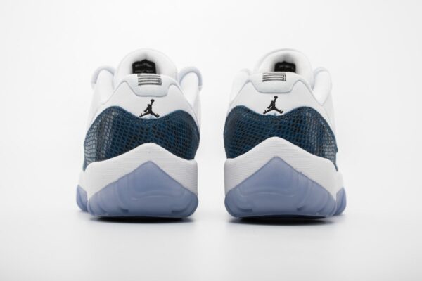 Air Jordan 11 Low “Navy Blue Snakeskin”CD6846-102 - Image 3