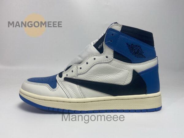 Fragment x Travis Scott x Air Jordan 1 High OG Military - Image 3