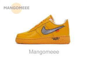 Off-White x Nike Air Force 1 Low University Gold