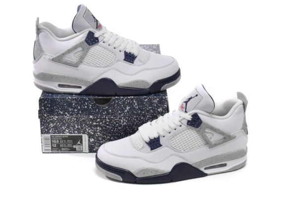 DH6927-140 Air Jordan 4 Retro Midnight Navy - Image 4