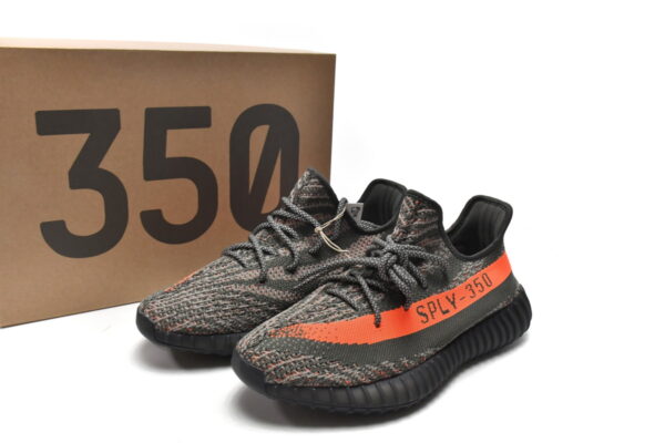Adidas Yeezy 350 V2 Green Grey - Image 2