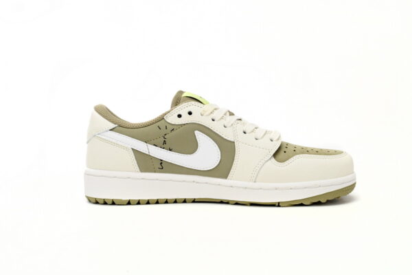 Travis Scott x Air Jordan 1 Low Golf “Olive” - Image 2