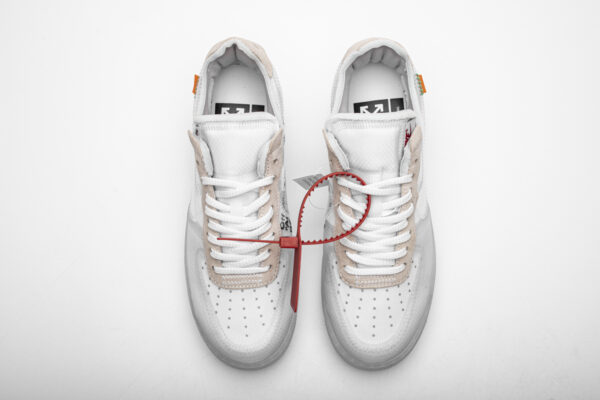 OFF WHITE X Nike Air Force 1 Low White - Image 3