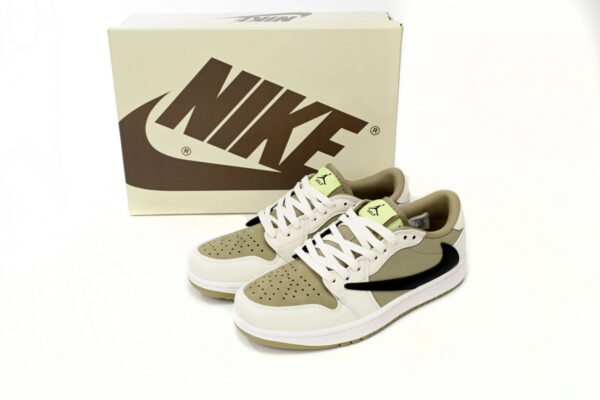 Travis Scott x Air Jordan 1 Low Golf “Olive” - Image 5