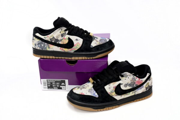 Nike SB Dunk Low Rammellzee FD8778-001 - Image 4